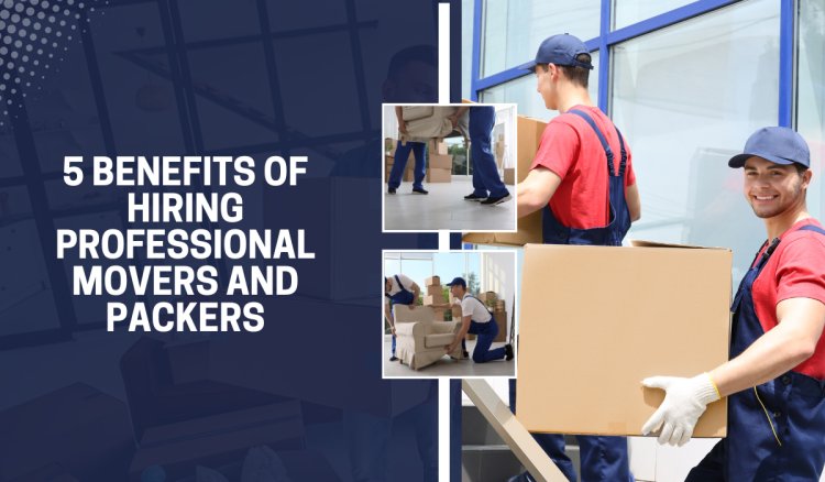 5 Benefits of Hiring Professional Movers and Packers