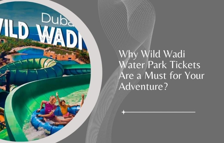 Why Wild Wadi Water Park Tickets Are a Must for Your  Adventure?