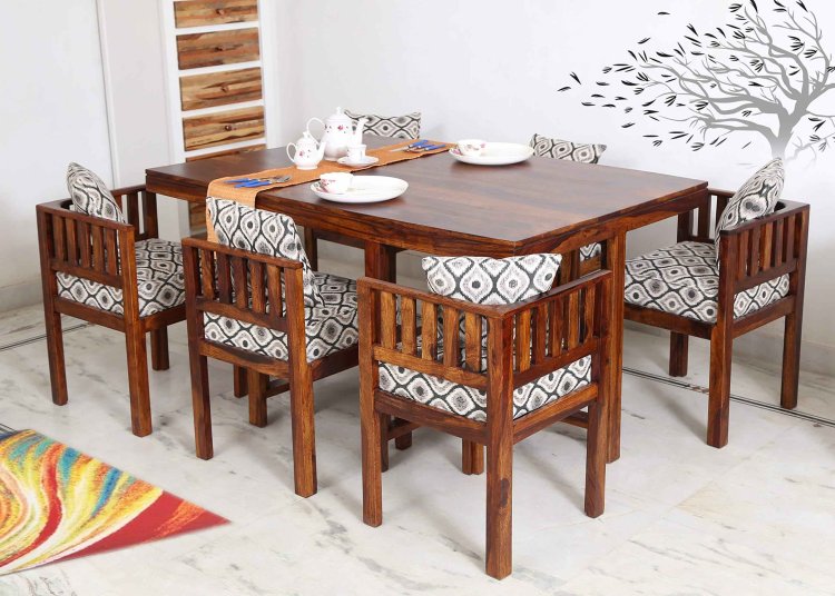 6 Seater Dining Table – The Perfect Blend of Elegance and Functionality