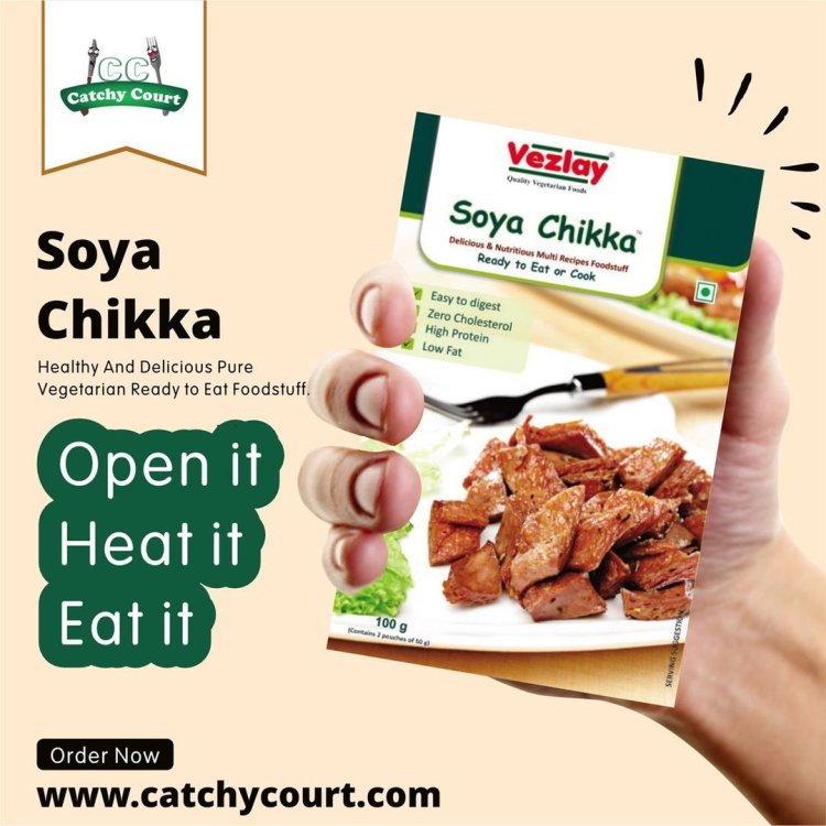 Healthy and Tasty Vezlay Soya Chikka – Buy from Catchy Court