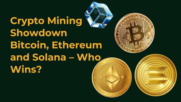 Crypto Mining Showdown  Bitcoin, Ethereum and Solana – Who Wins?